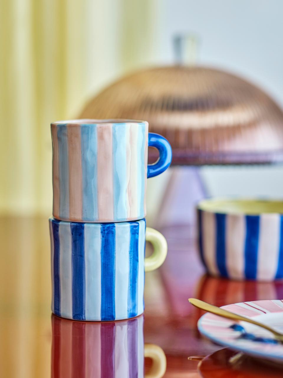 TASSE PHOENIX STREIFEN BLAU