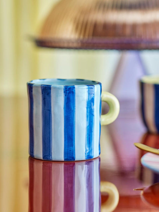 TASSE PHOENIX STREIFEN BLAU