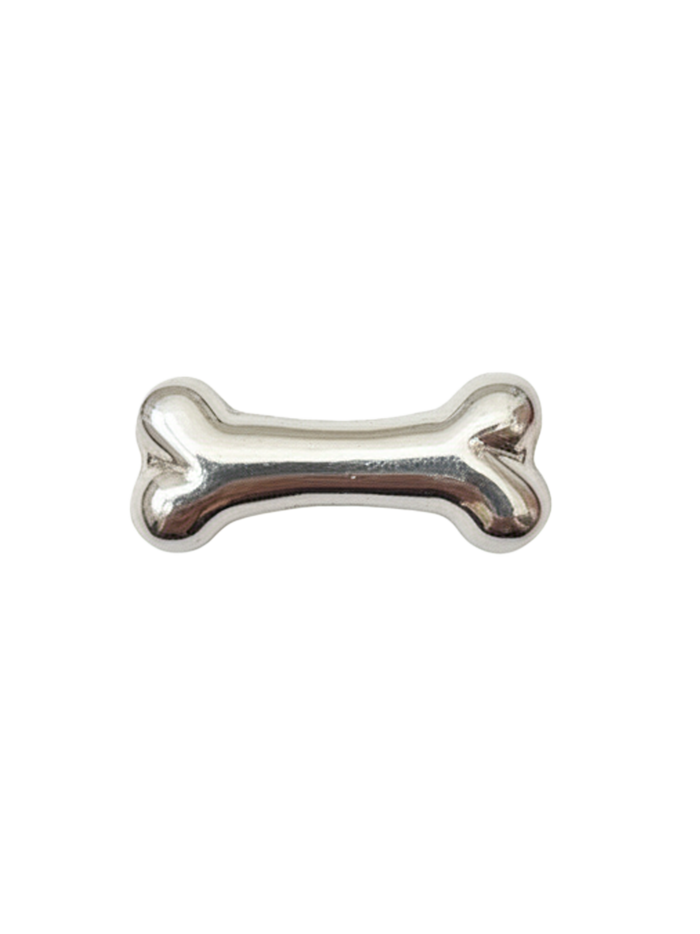 HUNDEHALSBAND ANHÄNGER KNOCHEN SILBER