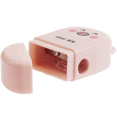 RADIERGUMMI MIT ANSPITZER SCHWEIN ROSA