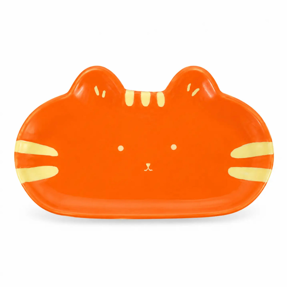 SCHMUCKTELLER KATZE ORANGE