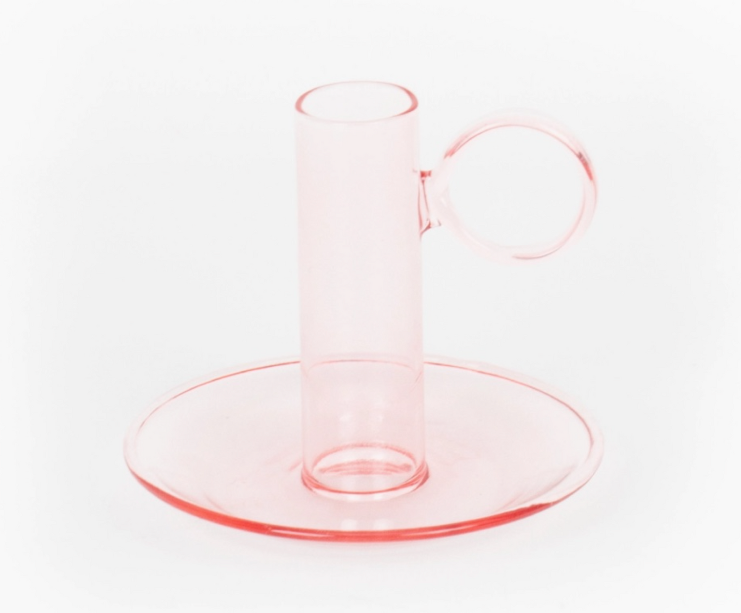 KERZENHALTER AUS GLAS