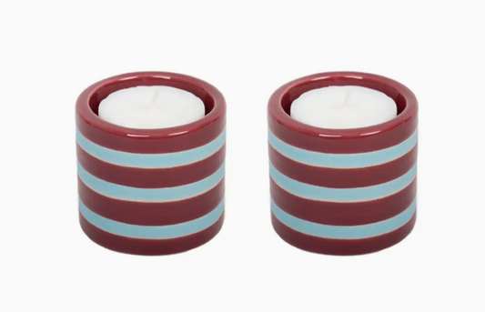 TEELICHTERHALTER STRIPES