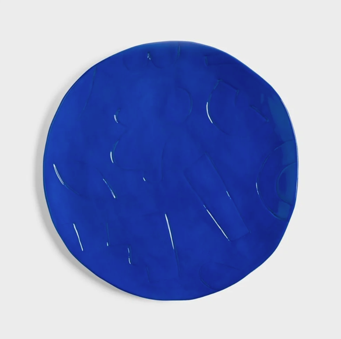 TELLER ETCH BLAU