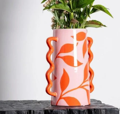 VASE RODRIGO  ROSA ORANGE