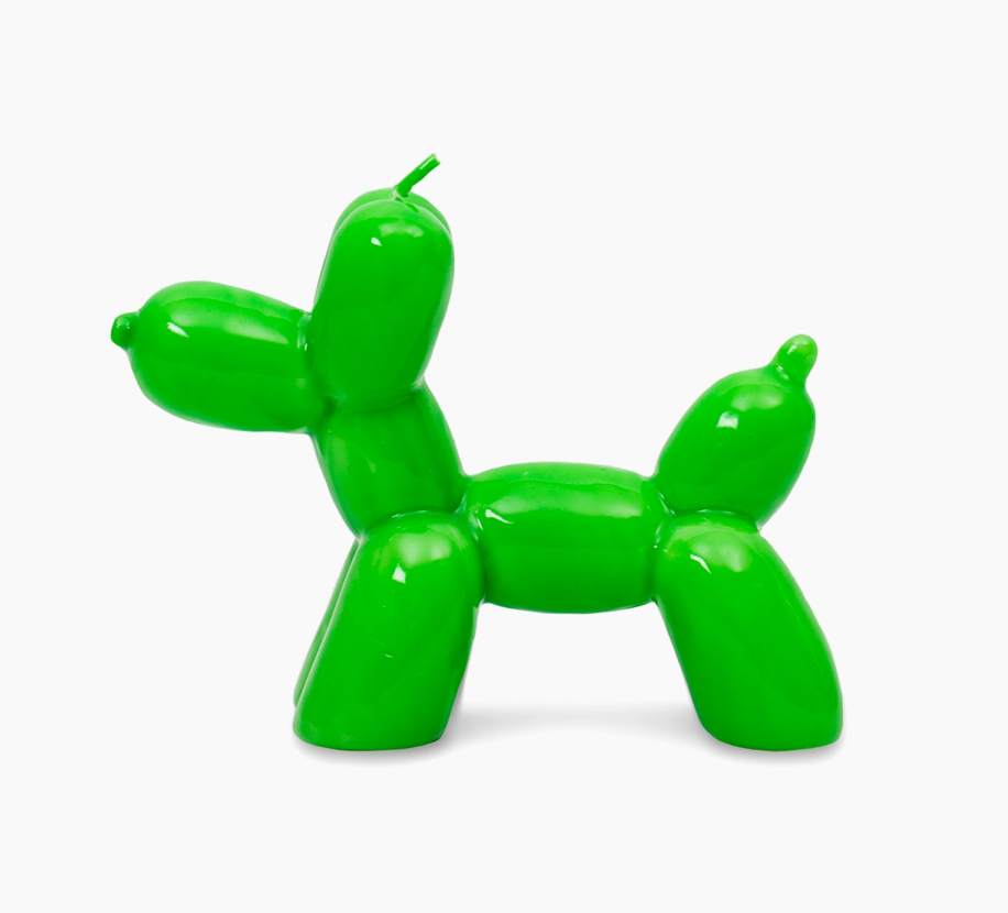 BALLON HUND KERZE BALLON DOG