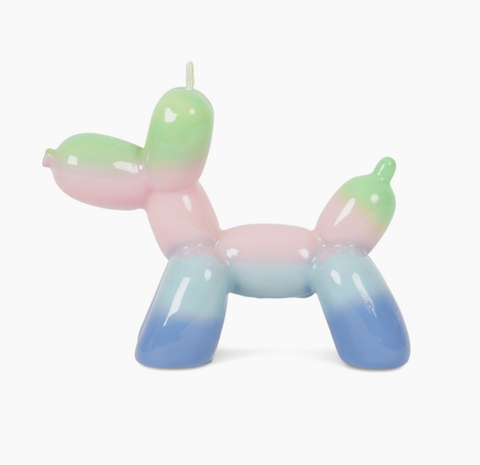 BALLONHUND KERZE