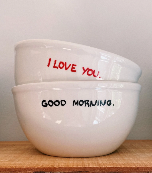 MÜSLI SCHÜSSEL WEISS