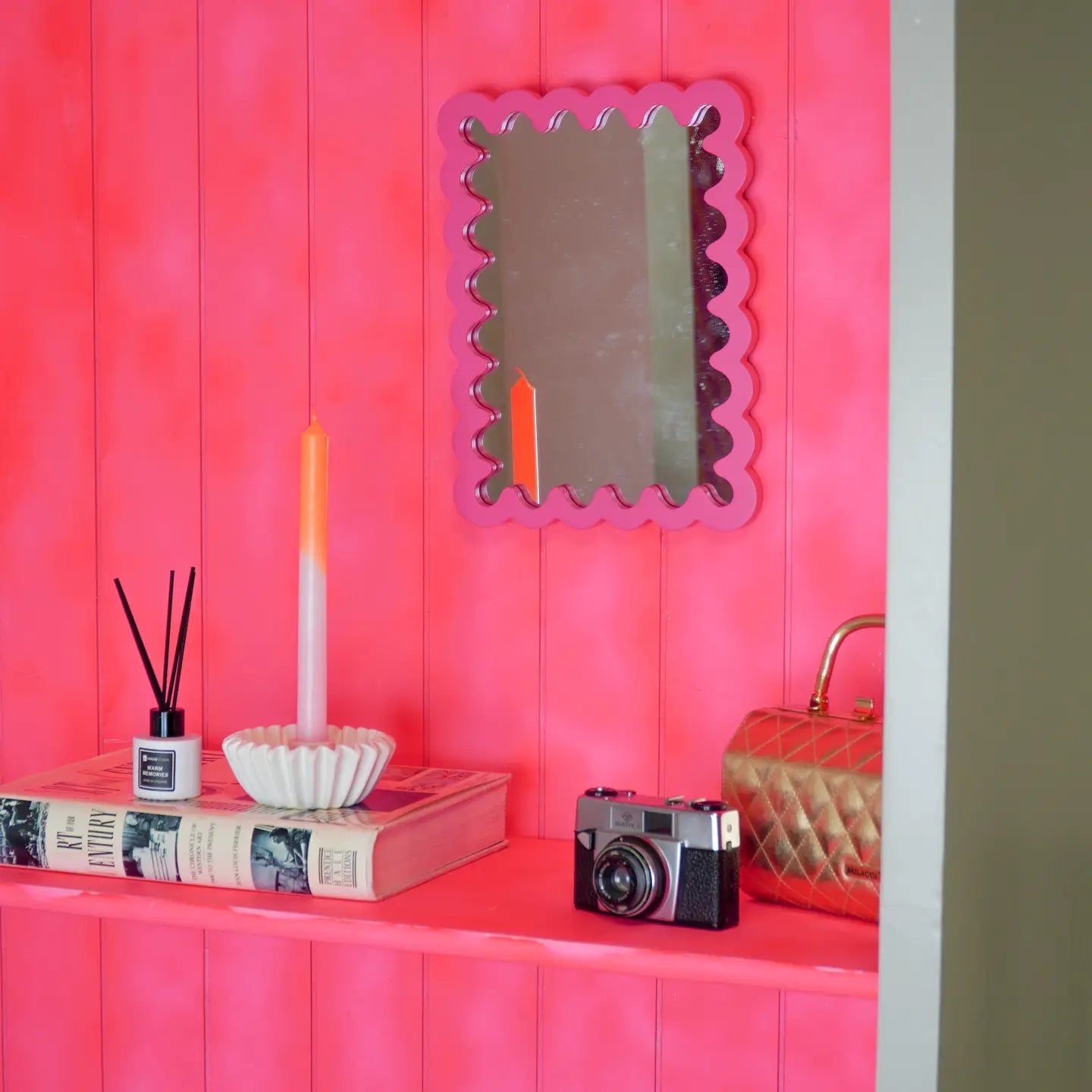 SPIEGEL WELLIG PINK