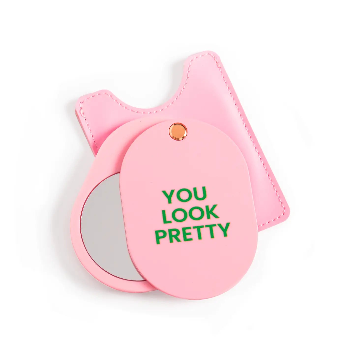 SPIEGEL TASCHENSPIEGEL ROSA