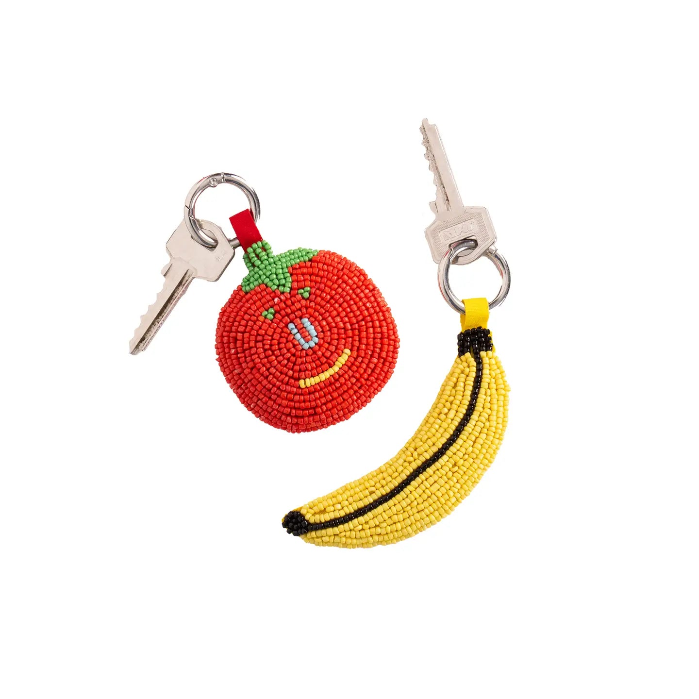 SCHLÜSSELANHÄNGER TOMATE PERLEN