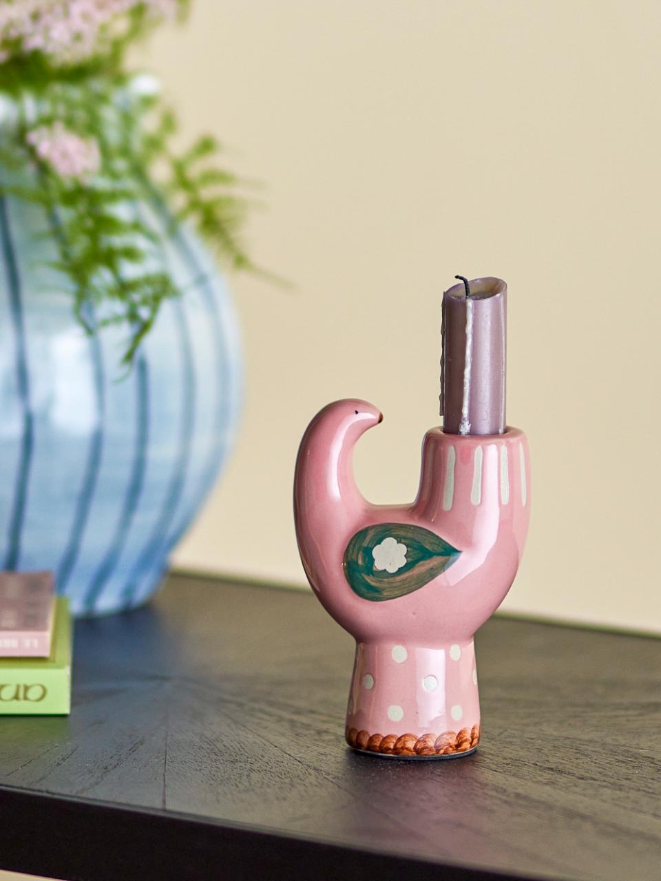 KERZENHALTER TRUDY TAUBE ROSA