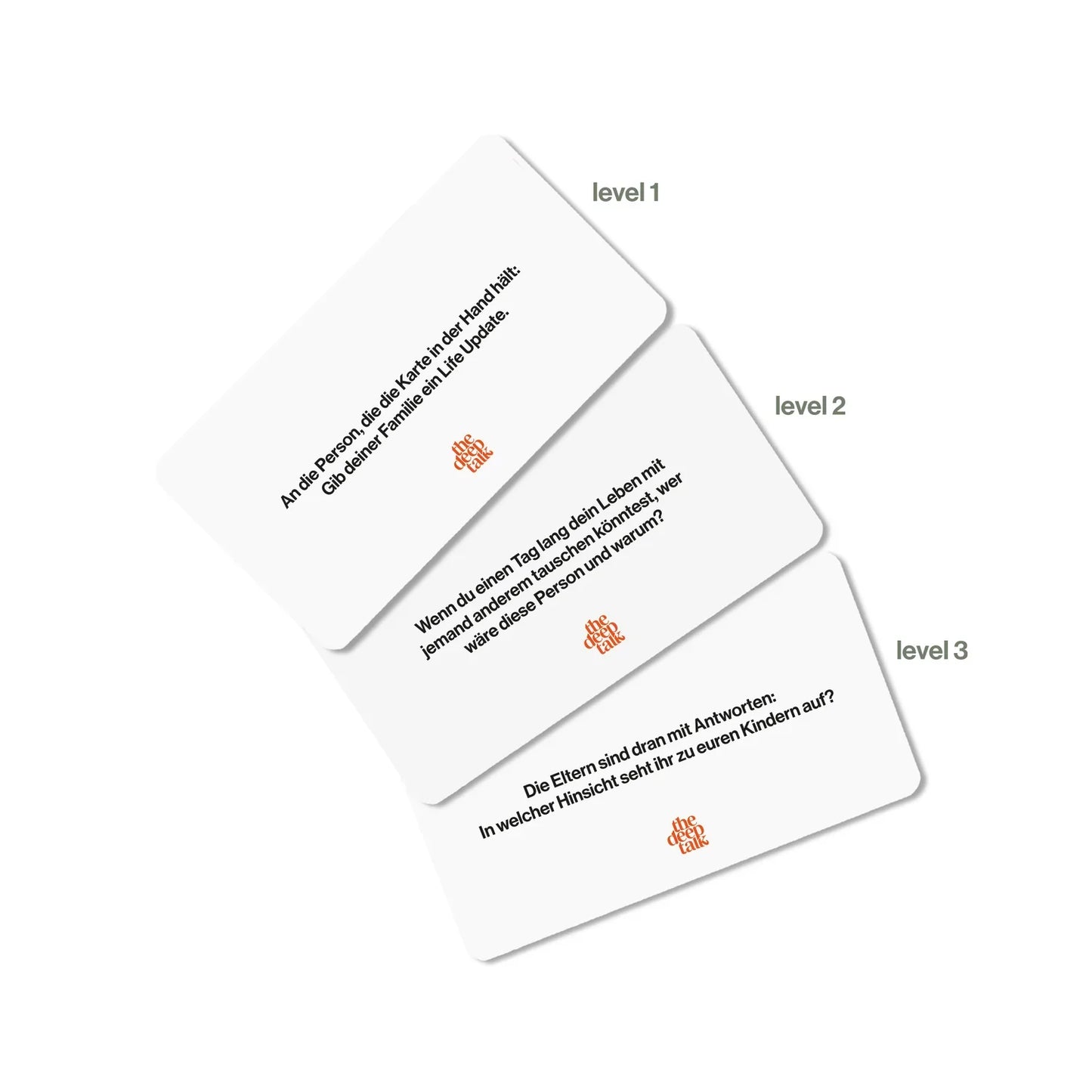 KARTENSPIEL - THE DEEP TALK - FAMILY EDITION