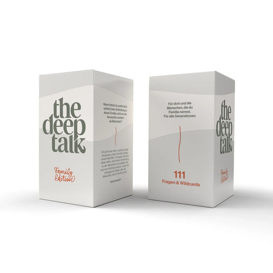 KARTENSPIEL - THE DEEP TALK - FAMILY EDITION