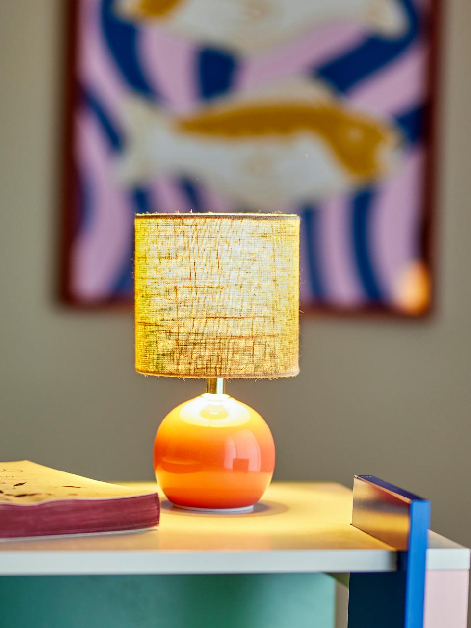 TISCHLAMPE VALDIS ROSA