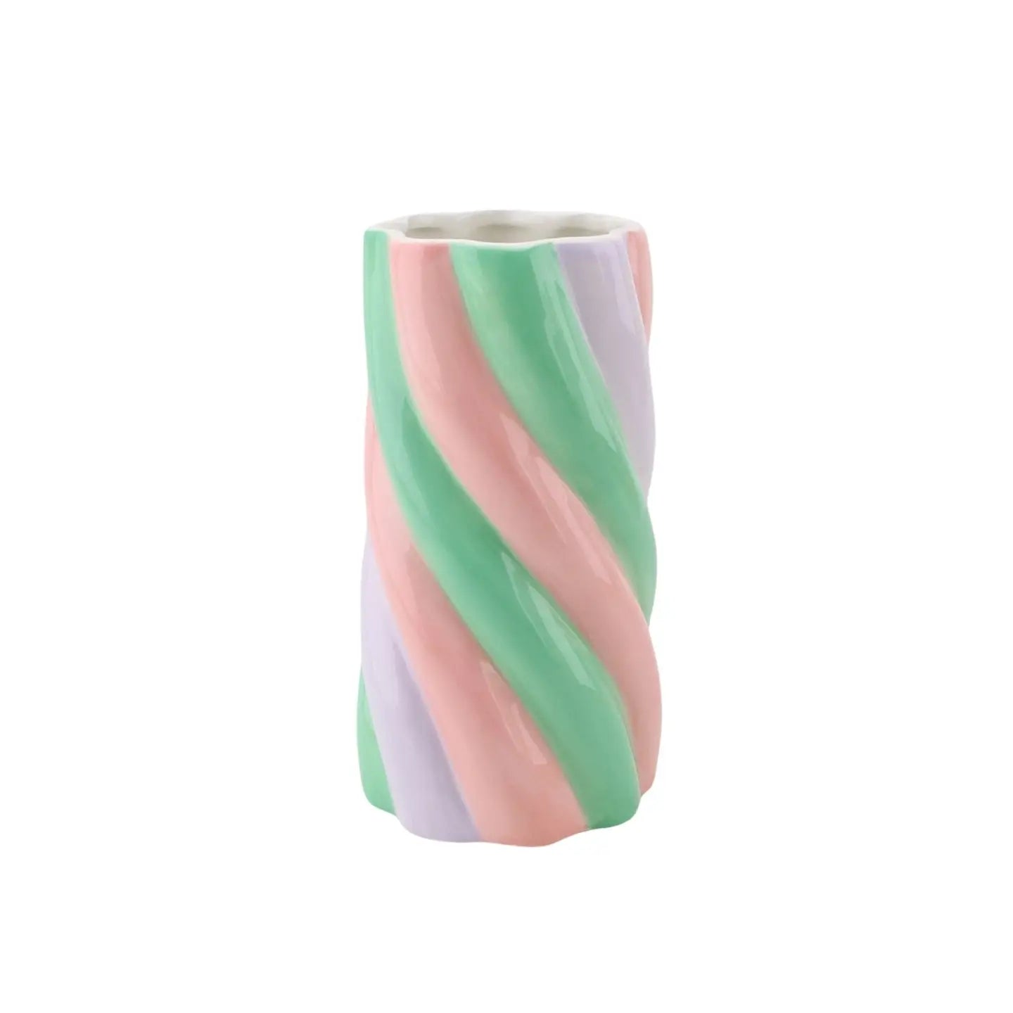 VASE MARSHMALLOW PINK MINT FLIEDER