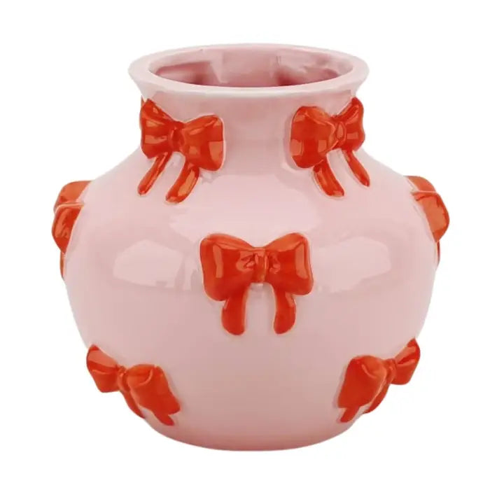 VASE MIT SCHLEIFEN