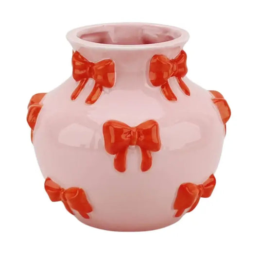 VASE MIT SCHLEIFEN