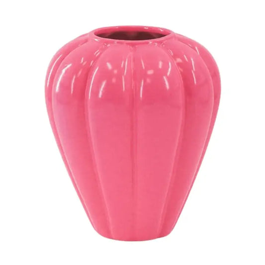 VASE SWIRL PINK