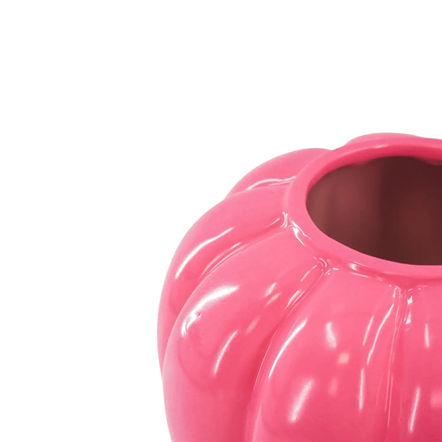 VASE SWIRL PINK