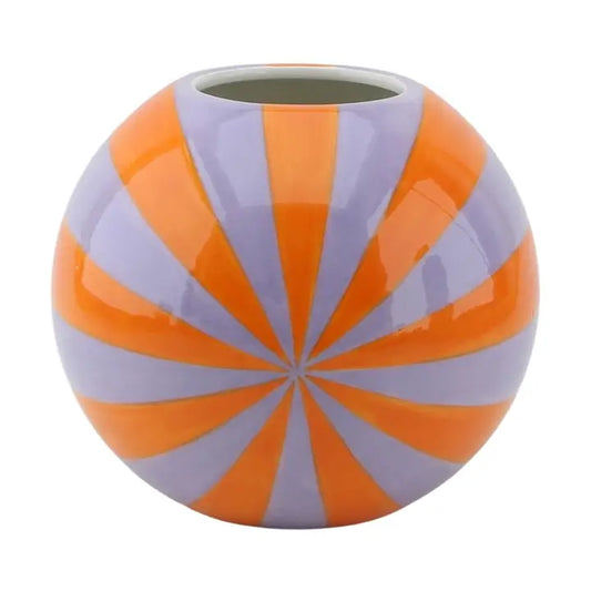 VASE KUGEL SWIRL CIRCUS GROSS