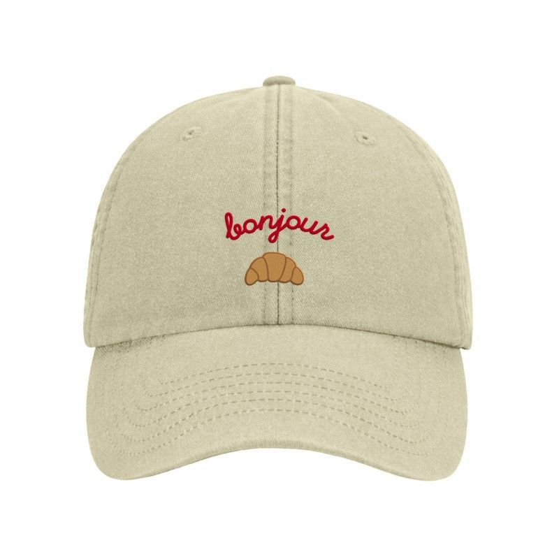 VINTAGE CAP BONJOUR BEIGE