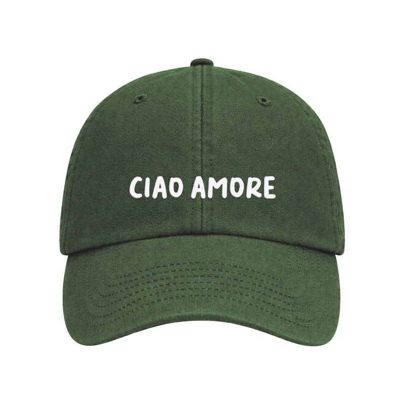 VINTAGE CAP CIAO AMORE GRÜN