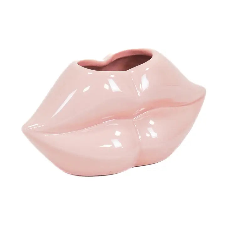 VASE LIPPEN ROSA