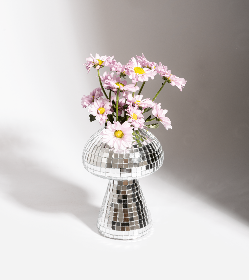 DISCO VASE PILZ 12CM