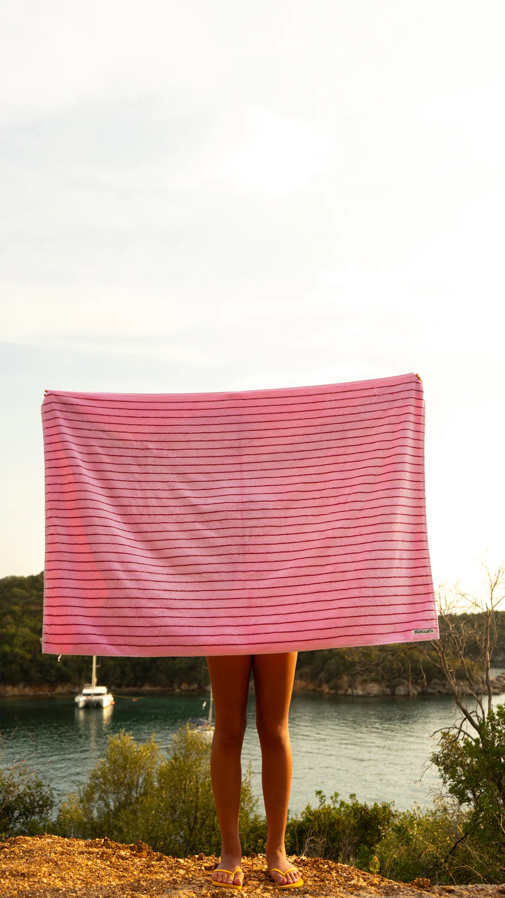 HANDTUCH BABY PINK & SKI PATROL