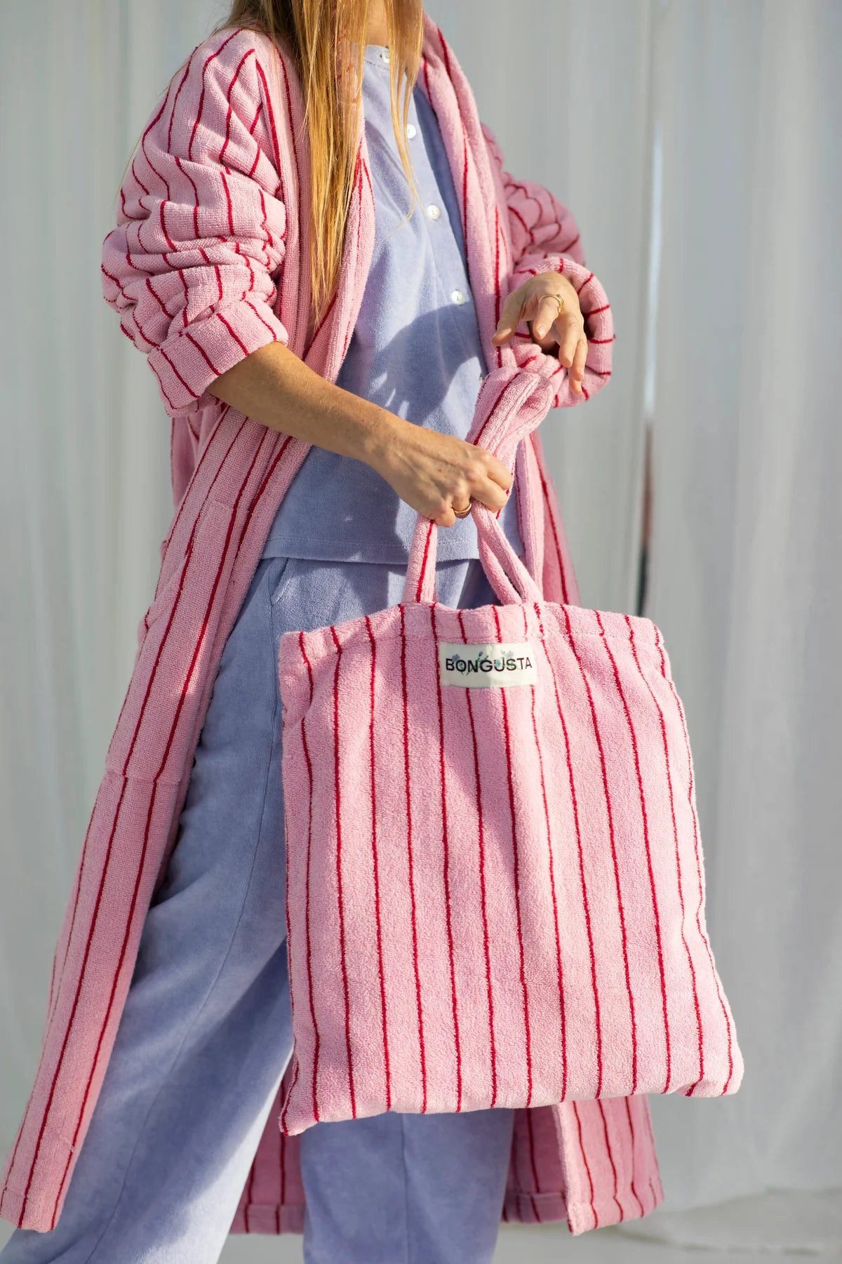 TOTEBAG TASCHE BABY PINK & SKI PATROL