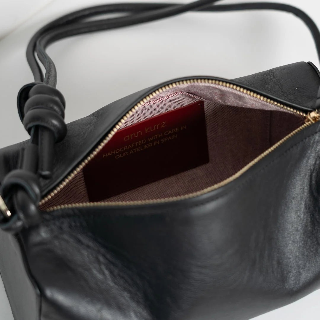 TASCHE LONG SQUARE - NAPPA BLACK