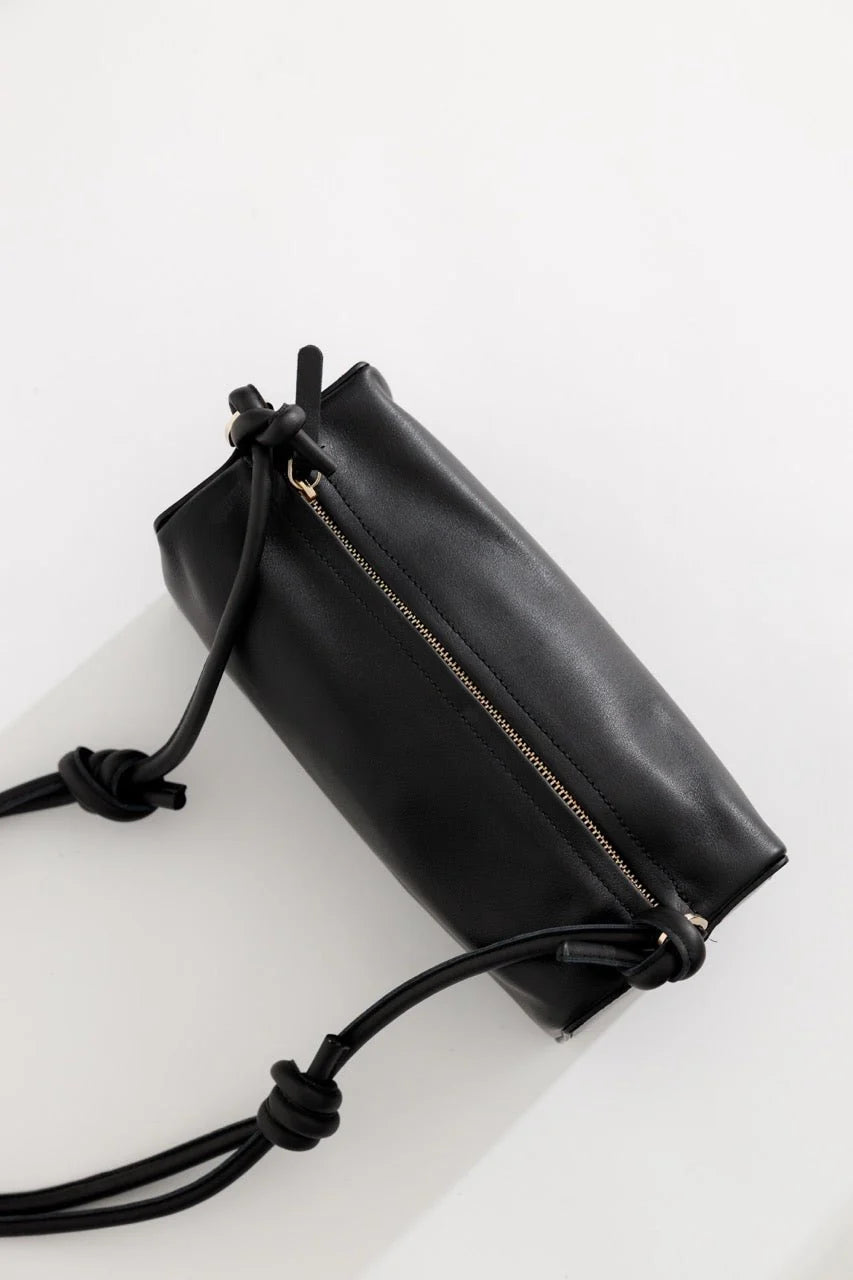 TASCHE LONG SQUARE - NAPPA BLACK