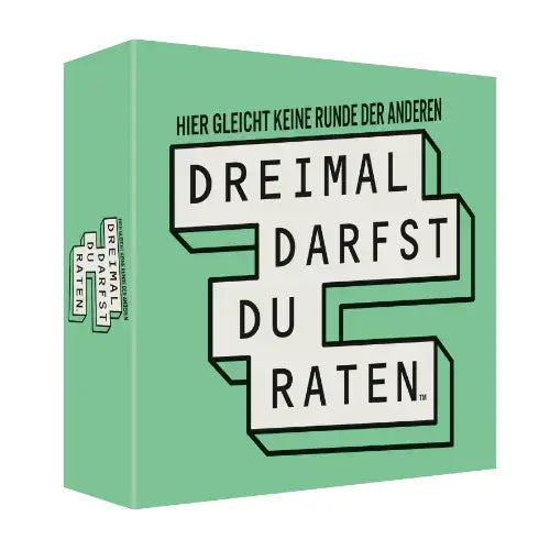 KARTENSPIEL DREIMAL DARFST DU RATEN
