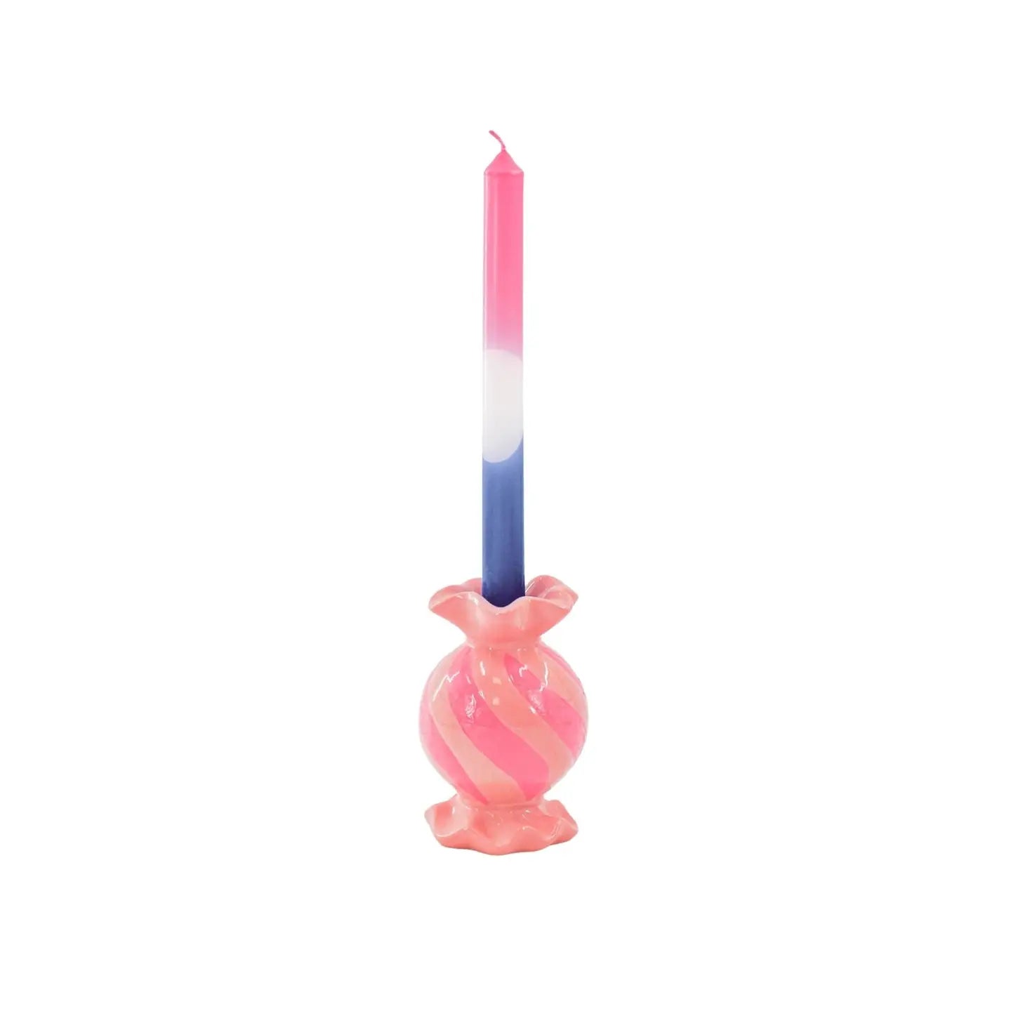 KERZENHALTER BONBON ROSA PINK
