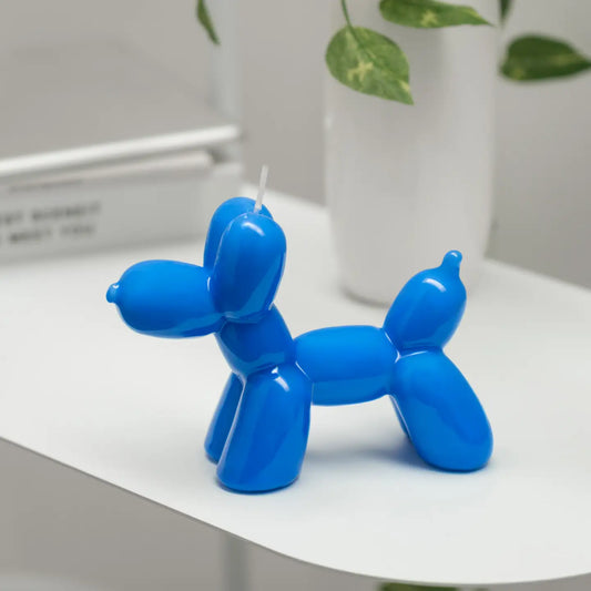 BALLONHUND KERZE