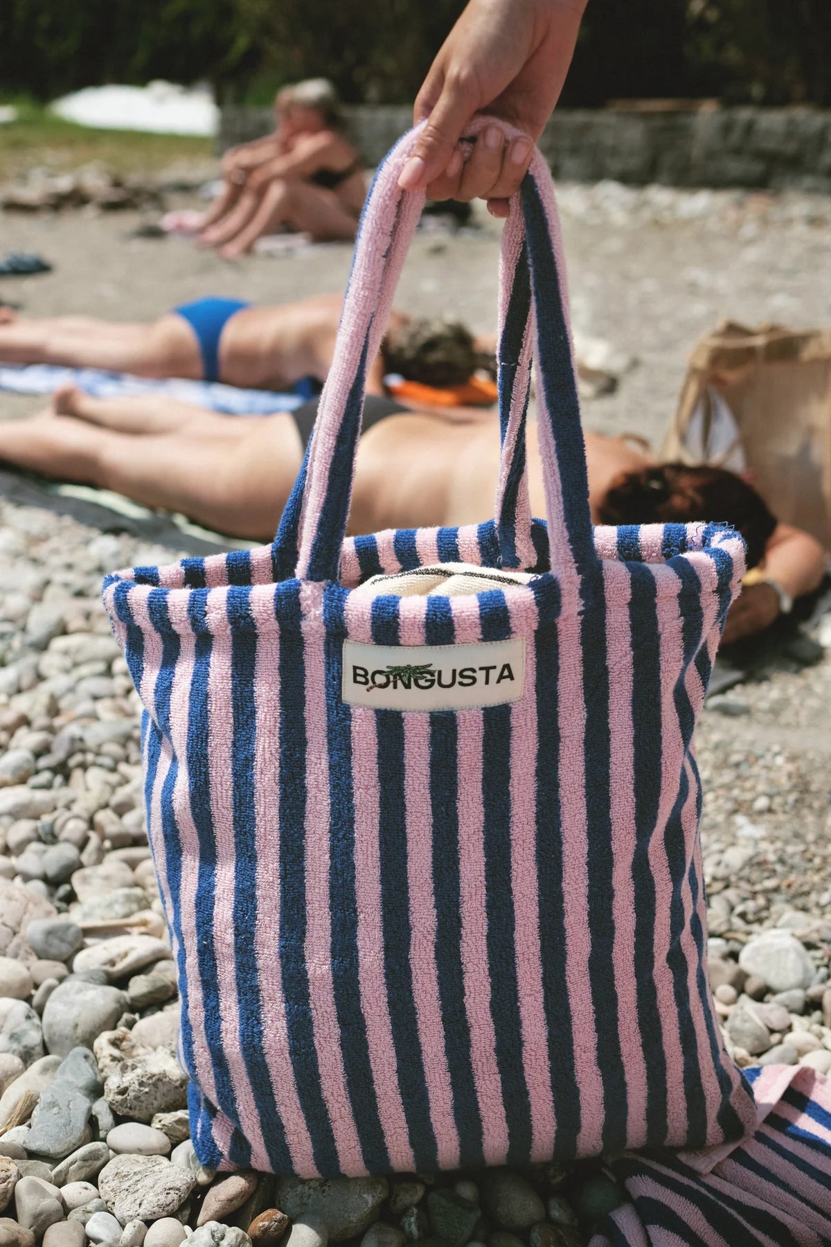 TOTEBAG TASCHE DAZZLING BLUE & ROSE