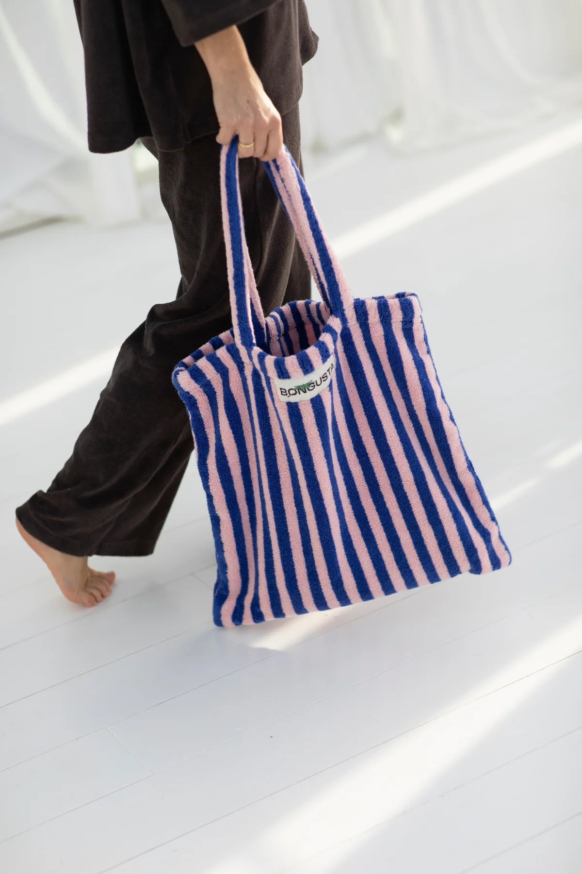TOTEBAG TASCHE DAZZLING BLUE & ROSE