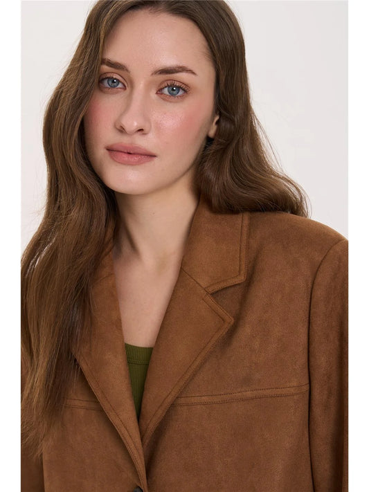BLAZER IN BRAUN