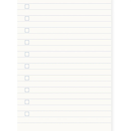 NOTIZBLOCK EVERYDAY LIST GRÜN