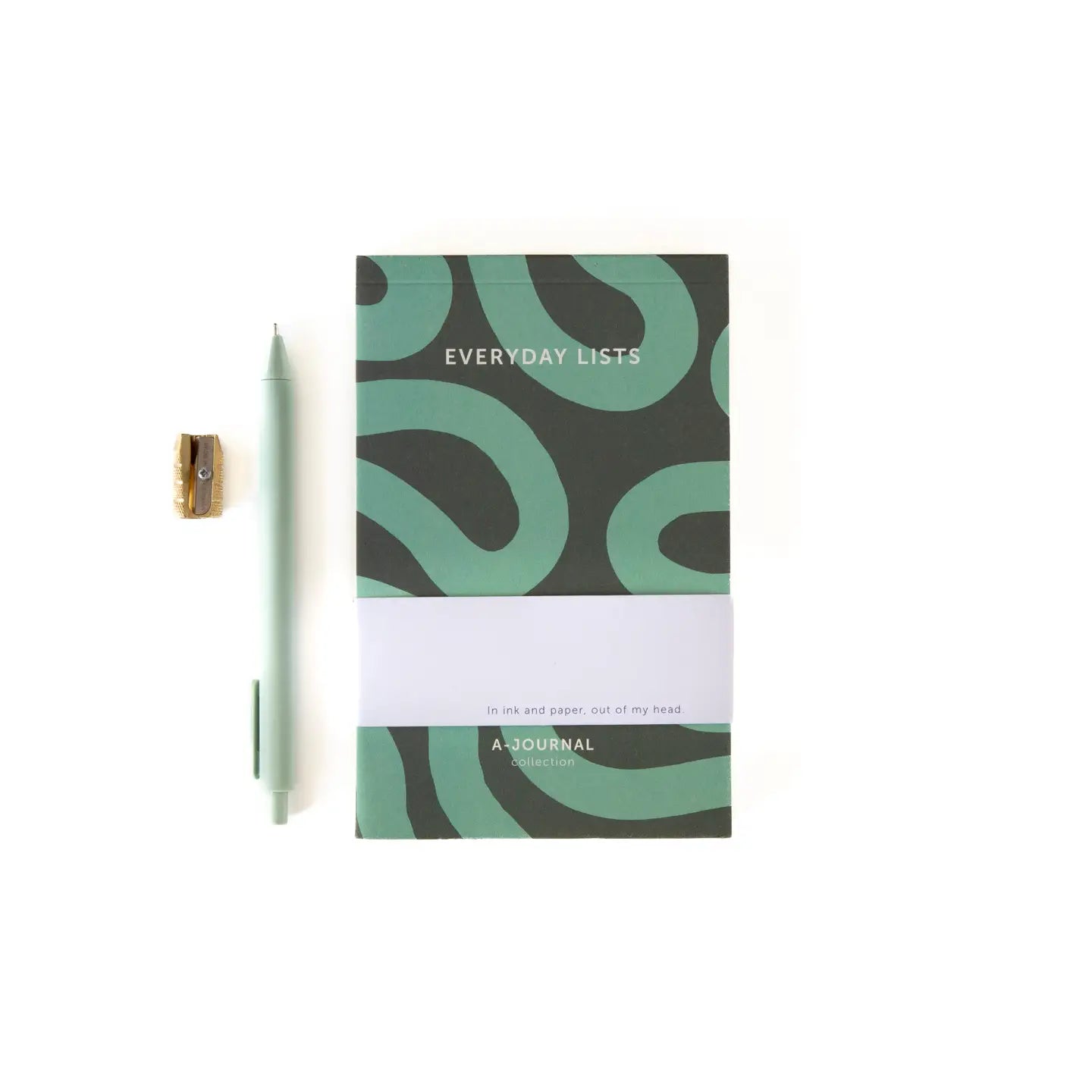 NOTIZBLOCK EVERYDAY LIST GRÜN