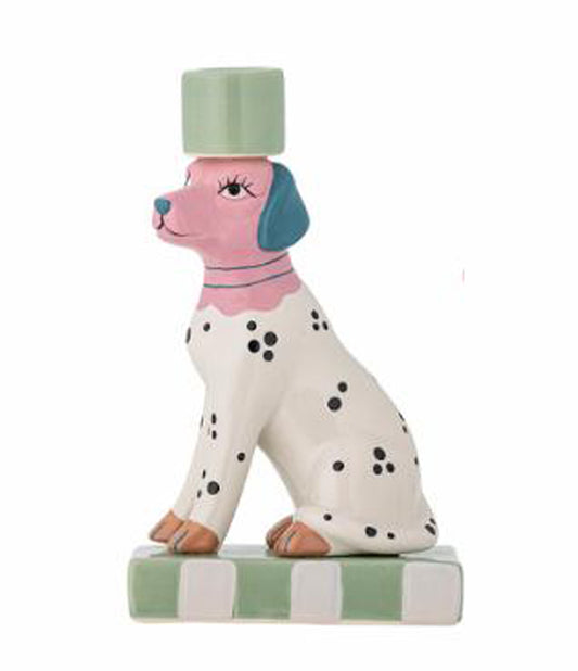 KERZENHALTER DOGILE WEISS