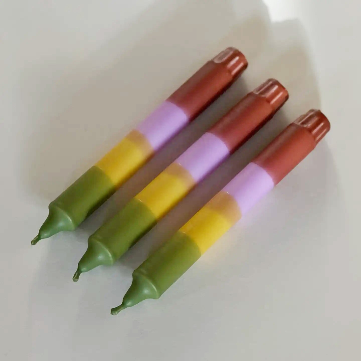 DIP DYE KERZEN 3 ER SET HEY.60