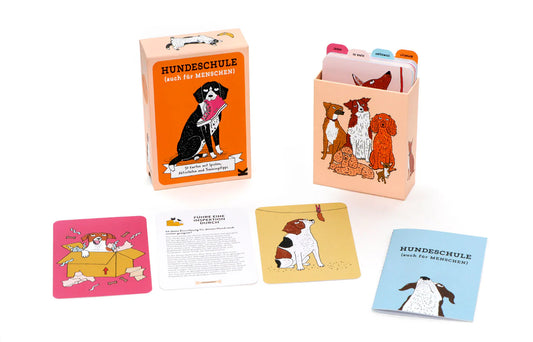 KARTENSET HUNDESCHULE AUCH FÜR MENSCHEN