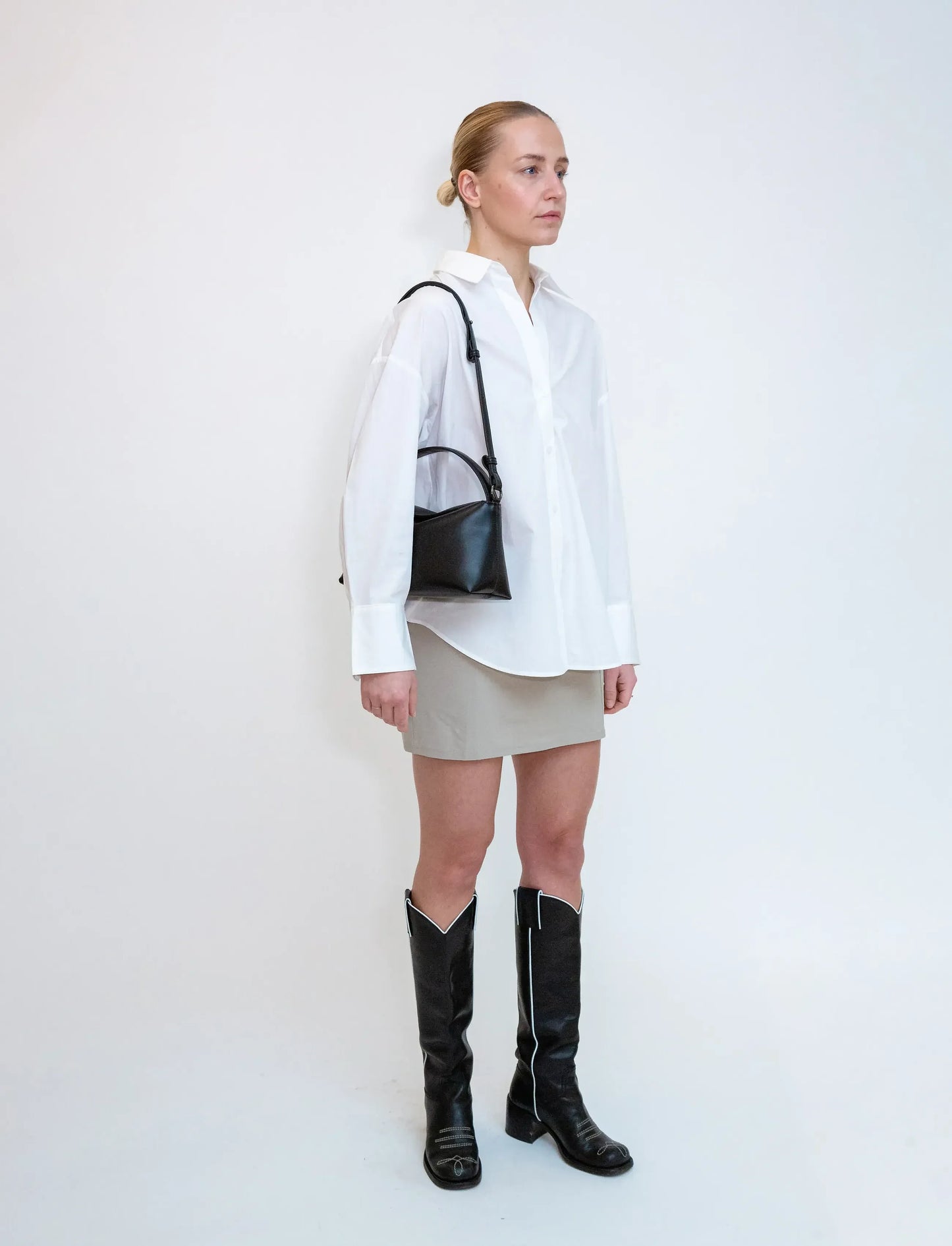 TASCHE NOTE SOFT STRUCTURE BLACK