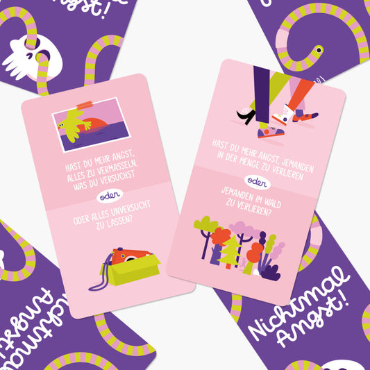 KARTENSPIEL ICH? ANGST? NIEMALS!