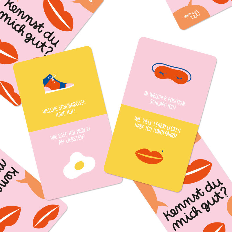 KARTENSPIEL KENNST DU MICH GUT?