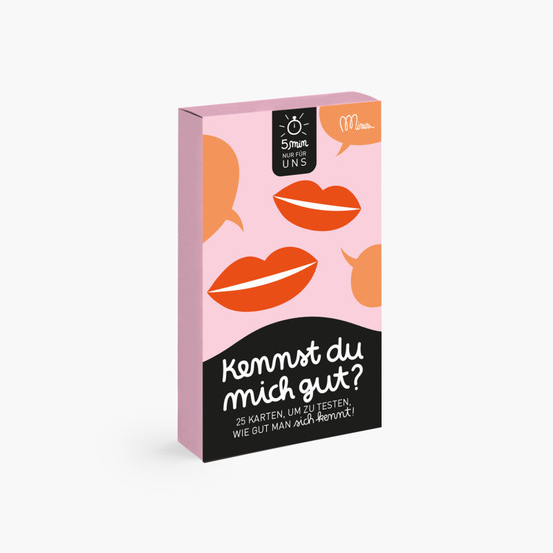 KARTENSPIEL KENNST DU MICH GUT?