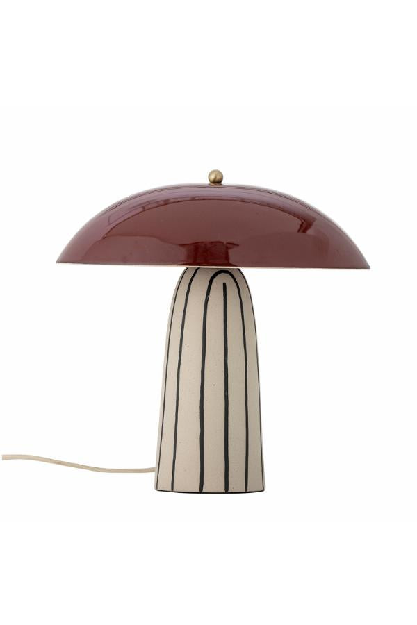 LAMPE ARVID STEINGUT TISCHLAMPE
