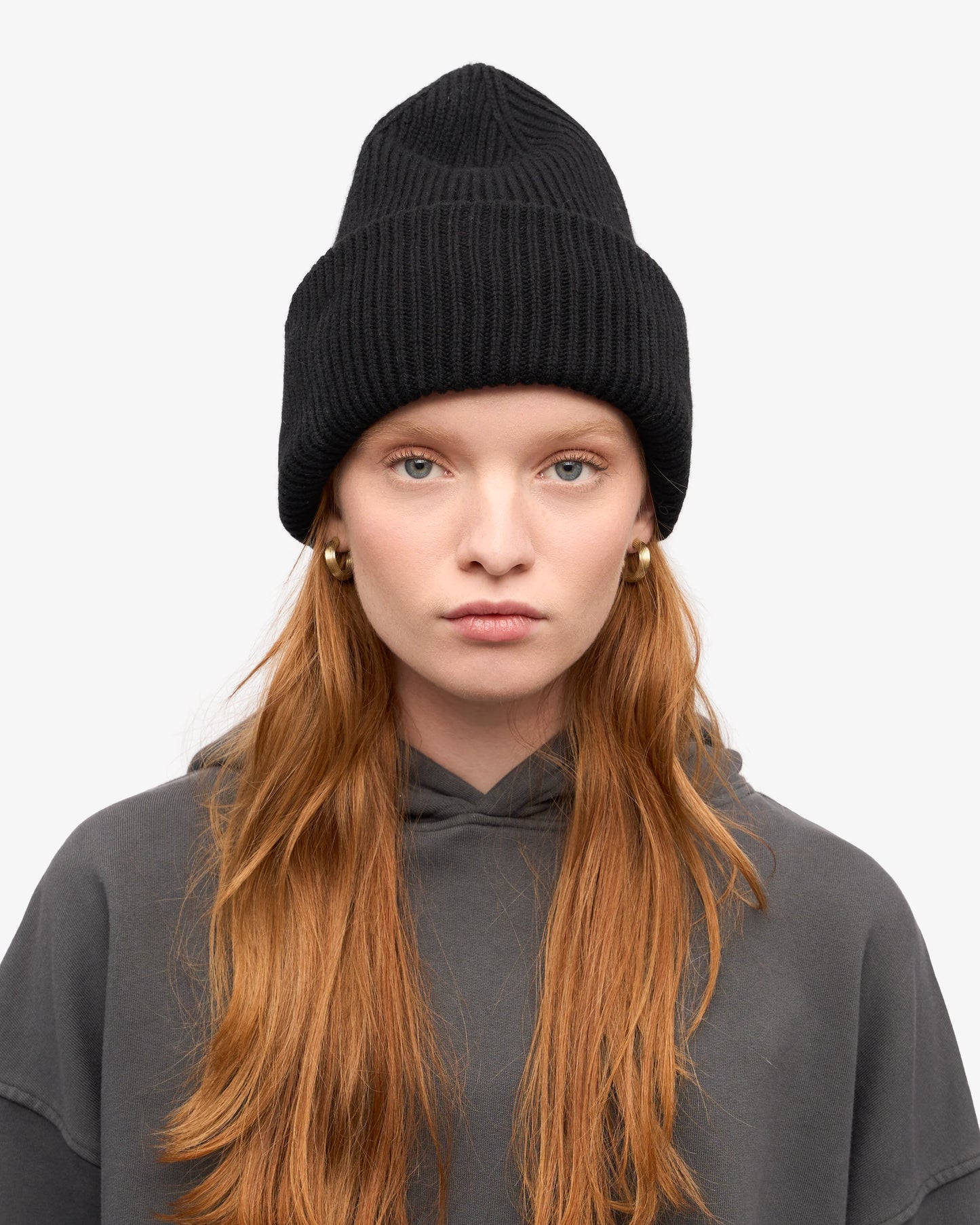 COLORFUL STANDARD MERINO WOLLE MÜTZE DEEP BLACK